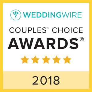 The WeddingWire Couples Choice Award 2018 logo